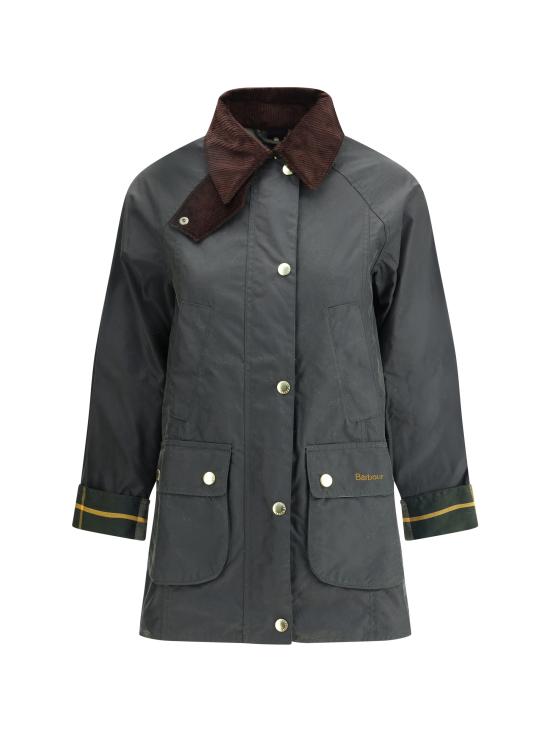 26FW 바버 모던 비드넬 왁스 재킷 LWX1402 SG51 GREEN