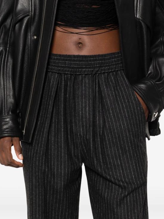 25FW 이자벨마랑 스트레이트 팬츠 PA0568FA C3F01I 02AN ANTHRACITE - ISABEL MARANT