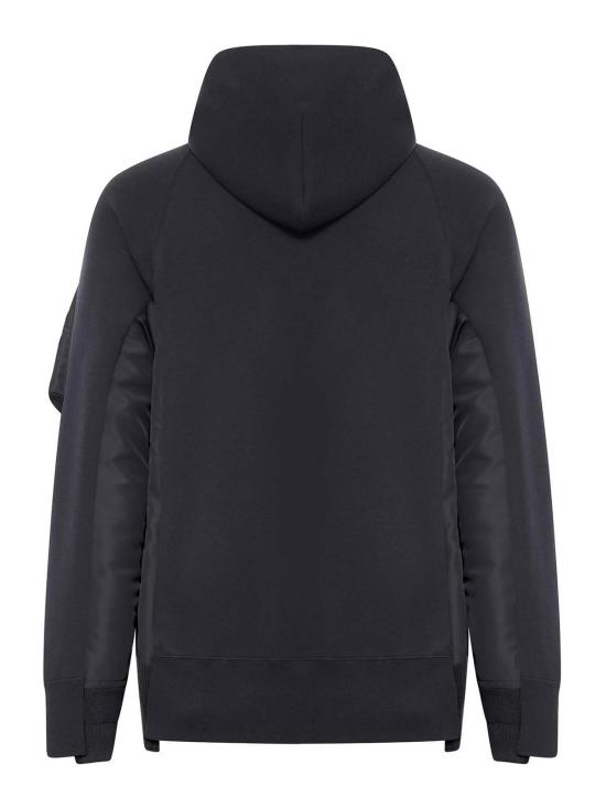 사카이 후드 티셔츠 SCM219002 Black - SACAI