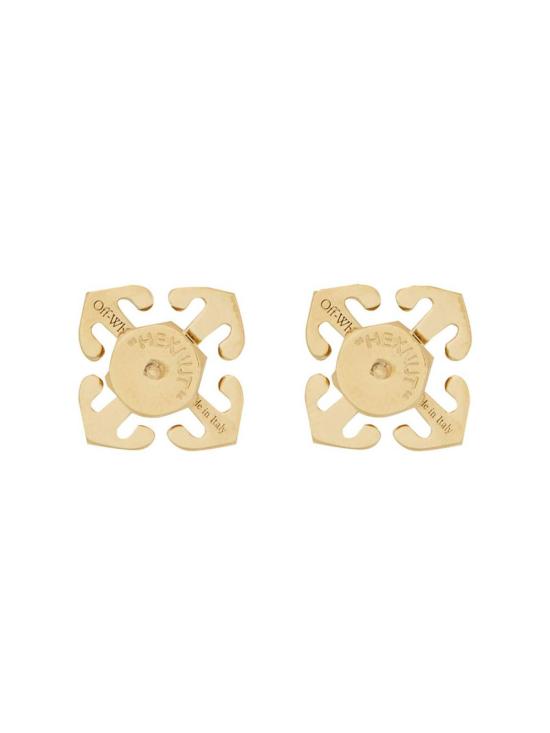 25FW 오프화이트 이어링 OWOD29MC99MET0017600 Gold - OFF WHITE