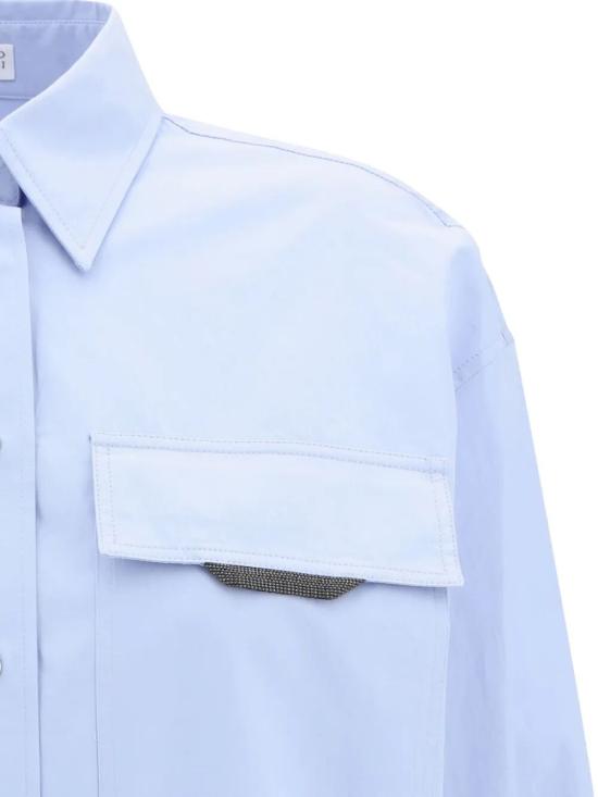 25FW 브루넬로 쿠치넬리 셔츠 MH772MY516 C172 CELESTE - BRUNELLO CUCINELLI
