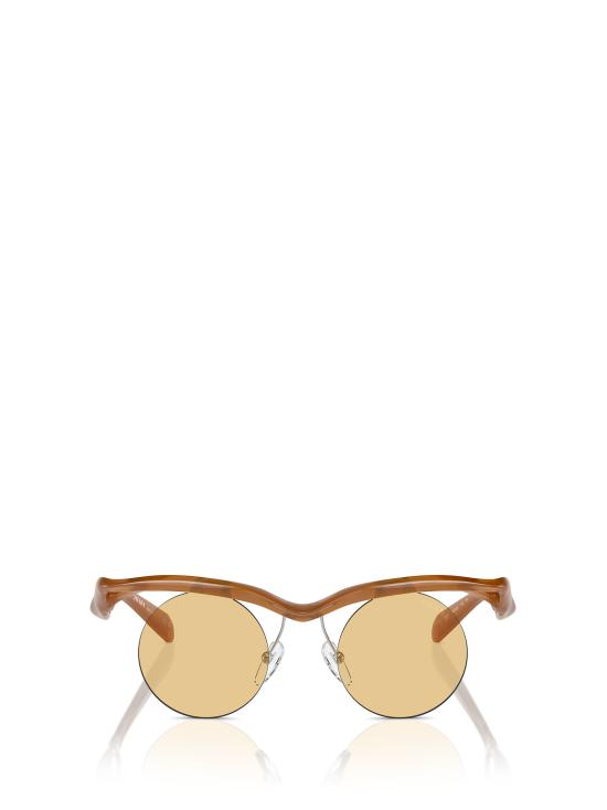 26FW 프라다 선글라스 PR A24S 13S80E OPAL COGNAC