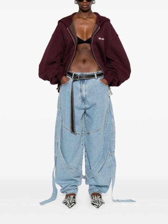 25FW 디 아티코 스트레이트 팬츠 251WCP00279DDD085AA 024 SKY BLUE - THE ATTICO