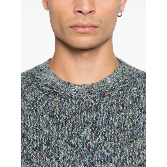 25FW Scaglione 스웨터 URW140 401 BLUE - SCAGLIONE