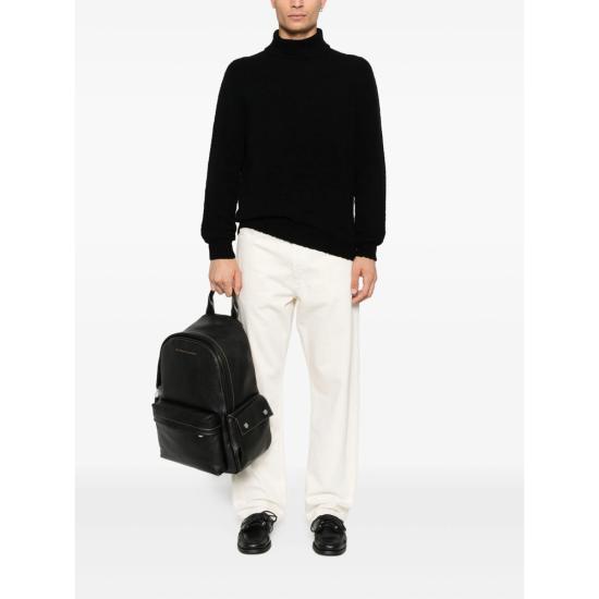 25FW Scaglione 터틀넥 UDB030 001 BLACK - SCAGLIONE