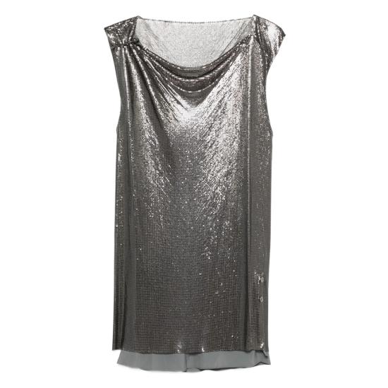 25FW 베르사체 숏 원피스 1A16382 1022116 1EG80 GREY