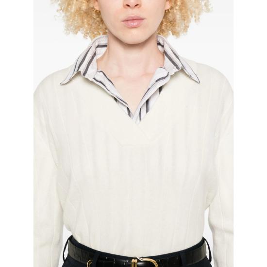 25FW 막스마라 아르텐 캐시미어 스웨터 ARTEN 116 003 WHITE - MAX MARA