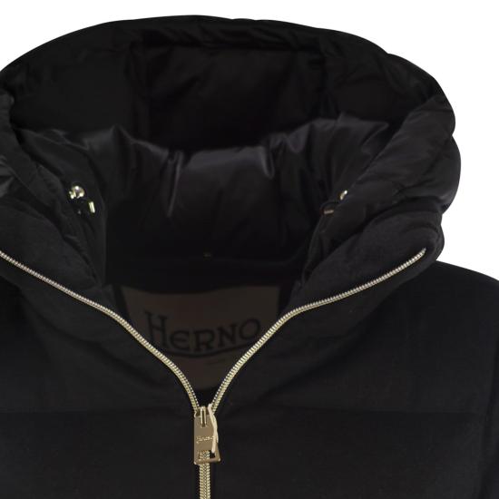 25FW 에르노 숏패딩 PI002179D BLACK - HERNO