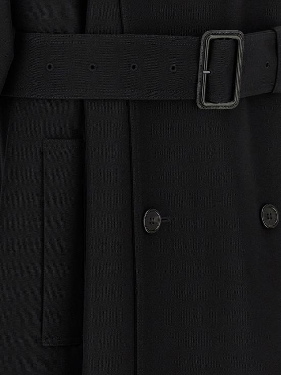 25FW 생로랑 코트 848512Y5J401000 Black - SAINT LAURENT