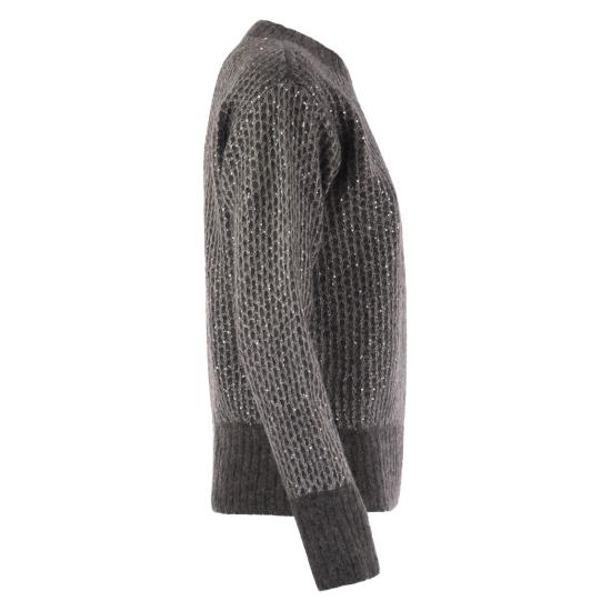 25FW 에르노 스웨터 MG00024DR GREY - HERNO