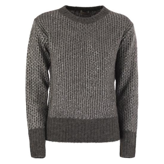 25FW 에르노 스웨터 MG00024DR GREY