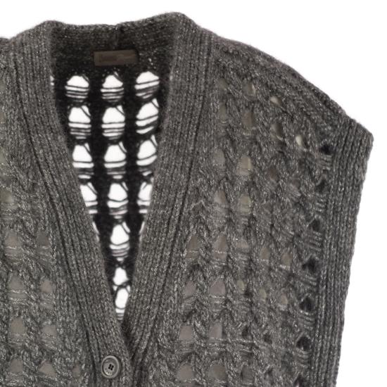 25FW 에르노 가디건 MC00042DR GREY - HERNO