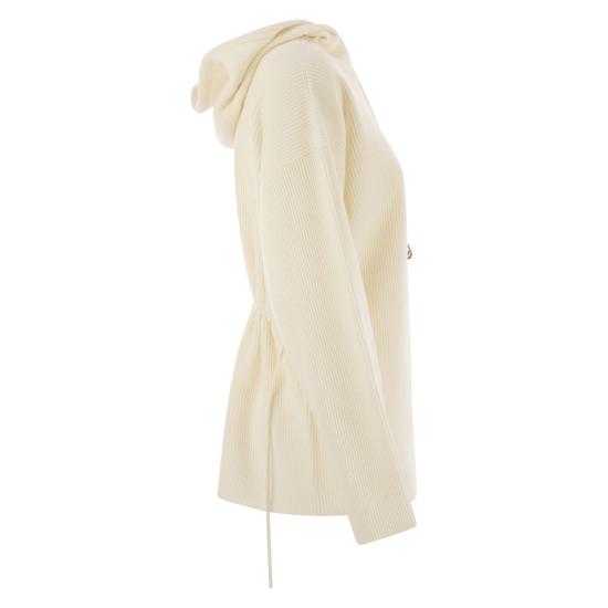 25FW 파비아나 필리피 플래티넘 스웨터 MAD225F738 WHITE - FABIANA FILIPPI