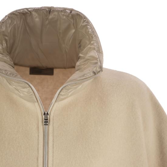 25FW 에르노 A 셰이프 리조트 쇼트 판초 GI00042DR BEIGE - HERNO