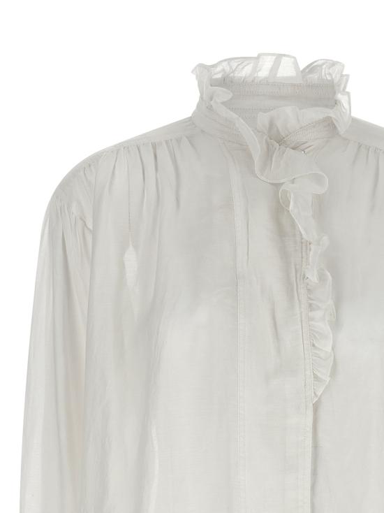 25FW 이자벨마랑에뚜왈 탑 HT0001FCB3J04E20WH White - ISABEL MARANT ETOILE