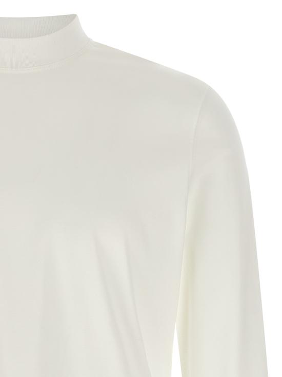 26FW 브루넬로 쿠치넬리 긴팔 티셔츠 M0B131366C7220 White - BRUNELLO CUCINELLI