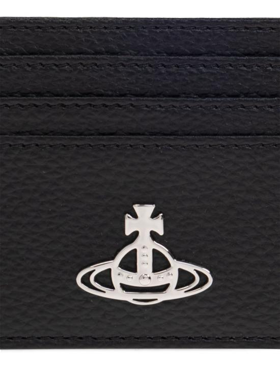 25FW 비비안웨스트우드 명함지갑 54030006WS000DN403 BLACK DOM - VIVIENNE WESTWOOD