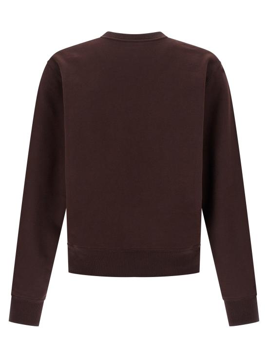 25FW 생로랑 CASSANDRE, 캐산드르 크루넥 스웨트셔츠  820127Y36SW5053 Bordeaux - SAINT LAURENT