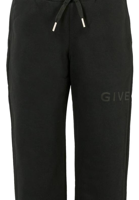 25FW [키즈] 지방시 스트레이트 팬츠 H30922 09B BLACK - GIVENCHY