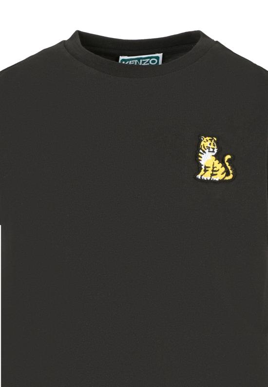 25FW [키즈] 겐조 티셔츠 K61506 095 BLACK - KENZO