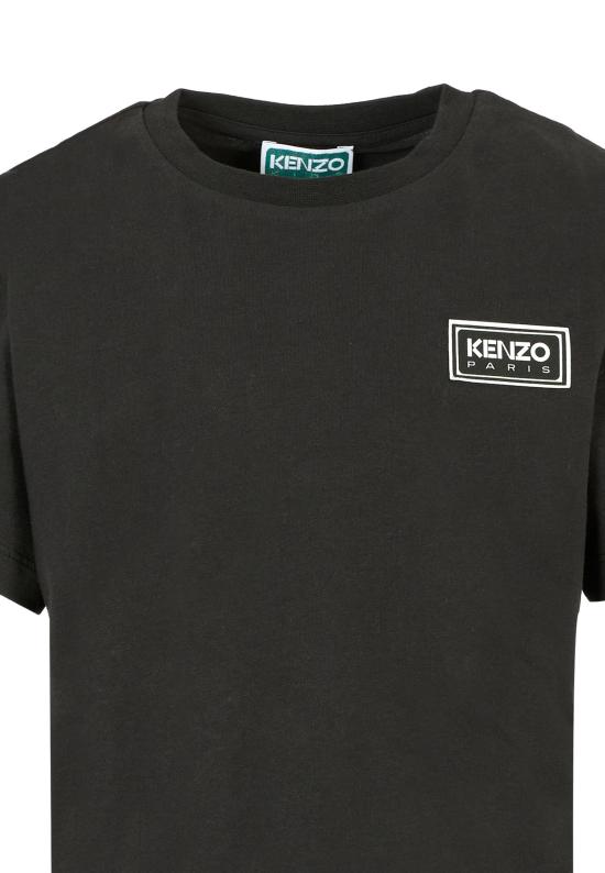 25FW [키즈] 겐조 티셔츠 K61551 095 BLACK - KENZO