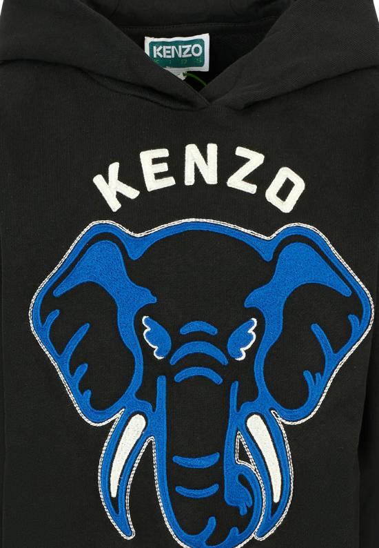 25FW [키즈] 겐조 트레이닝 상의 K61437 095 BLACK - KENZO