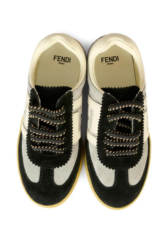 26SS [키즈] 펜디 스니커즈 JMR524 AUEG F1T0F GREY - FENDI