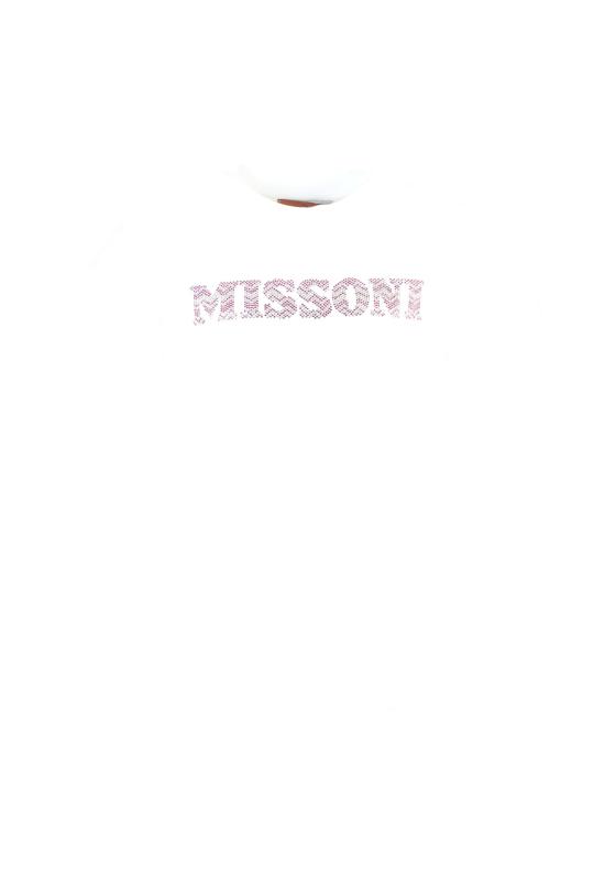  [키즈] 미소니 티셔츠 MT8A91 J0177 100FU WHITE