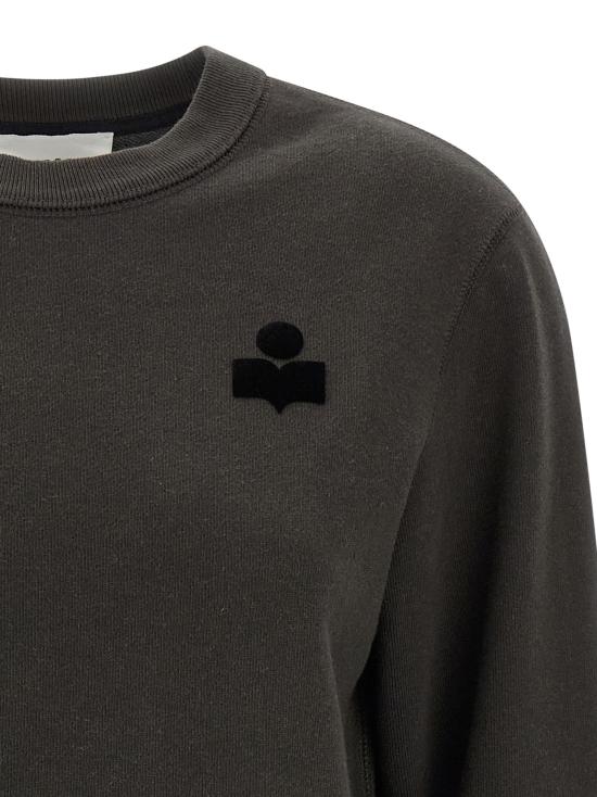 25FW 이자벨마랑에뚜왈 긴팔 티셔츠 SW0170FAA1M07E02FK Black - ISABEL MARANT ETOILE