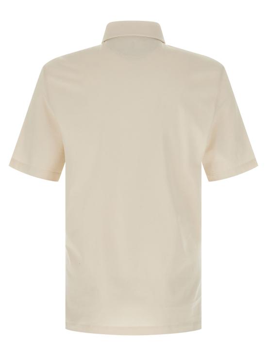 25FW 브루넬로 쿠치넬리 폴로 티셔츠 M0B133936C2832 Beige - BRUNELLO CUCINELLI