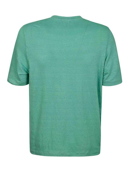  필리포 드 로렌티스 반팔 티셔츠 TSMCJERLINU650 Green - FILIPPO DE LAURENTIIS