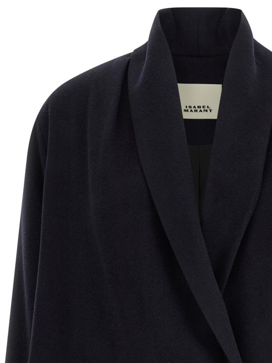 25FW 이자벨마랑 Elise 코트  MA0466FAC3D03IBKMD Black - ISABEL MARANT