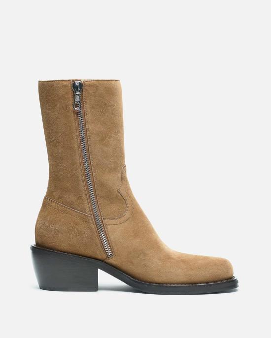  드리스 반 노튼 부츠 Dries Van Noten 가죽 하이 - DRIES VAN NOTEN