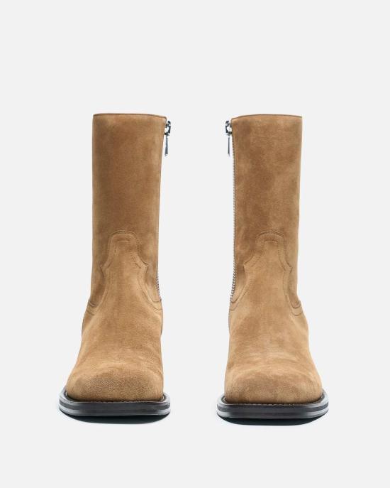  드리스 반 노튼 부츠 Dries Van Noten 가죽 하이 - DRIES VAN NOTEN