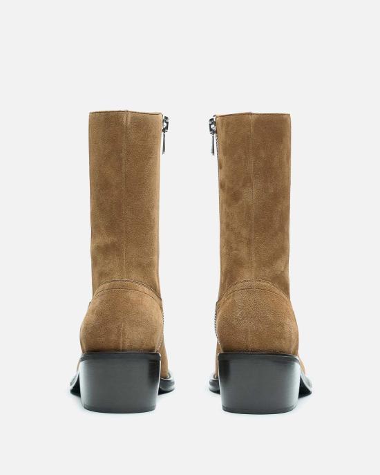  드리스 반 노튼 부츠 Dries Van Noten 가죽 하이 - DRIES VAN NOTEN