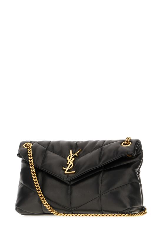 26FW 생로랑 루루 푸퍼 스몰 체인 백 5774761EL07 1000 Nero - SAINT LAURENT