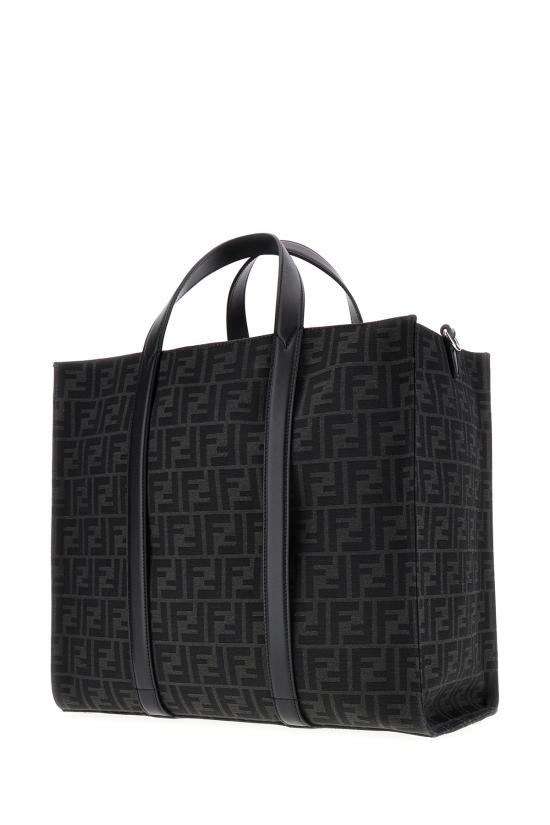 26SS 펜디 FF 자카드 패브릭 쇼퍼백 7VA390AG0M F0NPN - FENDI