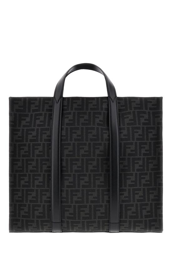 26SS 펜디 FF 자카드 패브릭 쇼퍼백 7VA390AG0M F0NPN - FENDI