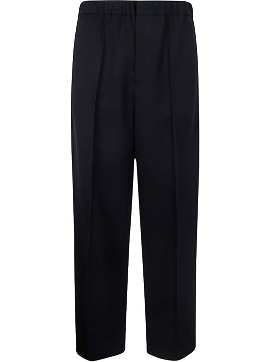  질샌더 스트레이트 팬츠 J21KA0234 J40002 001 BLACK