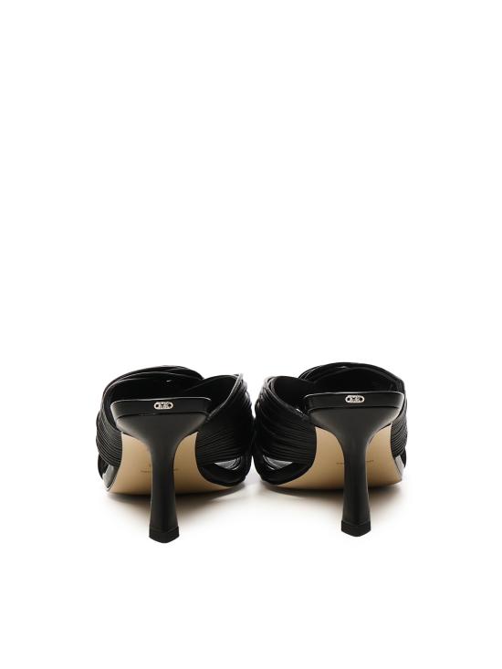 25SS 마이클 코어스 뮬/슬리퍼 40S5ASMS1L 001 Black - MICHAEL KORS