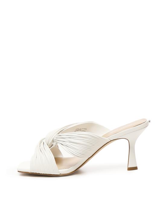 25SS 마이클 코어스 뮬/슬리퍼 40S5ASMS1L 085 White - MICHAEL KORS