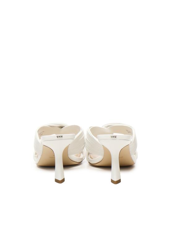 25SS 마이클 코어스 뮬/슬리퍼 40S5ASMS1L 085 White - MICHAEL KORS