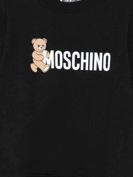 25FW [주니어] 모스키노 니트/스웻셔츠 HPF08VLCA83 60100 Black - MOSCHINO