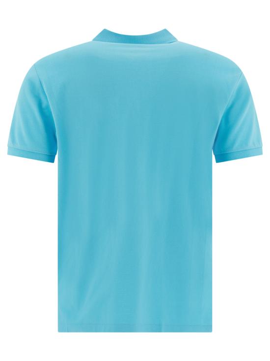 26SS 폴로 랄프로렌 폴로 티셔츠 710782592023TURQUOISE NOVA C3664 Light blue - POLO RALPH LAUREN
