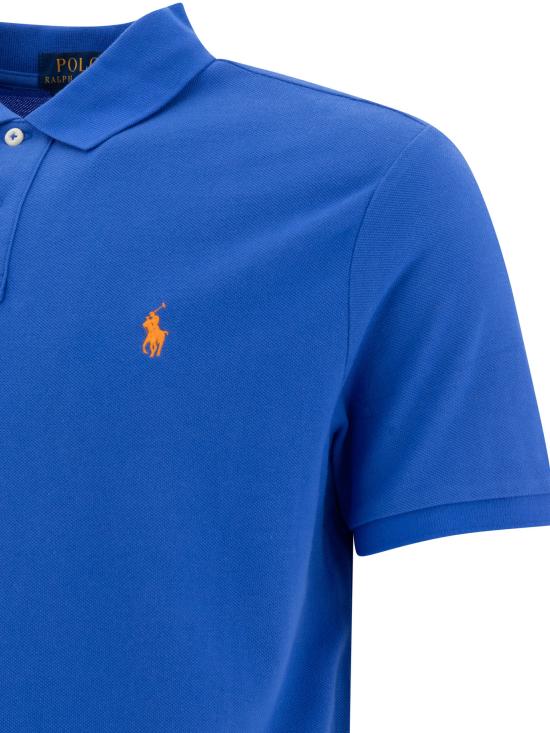 26SS 폴로 랄프로렌 폴로 티셔츠 710782592011NEW IRIS BLUE C2427 - POLO RALPH LAUREN