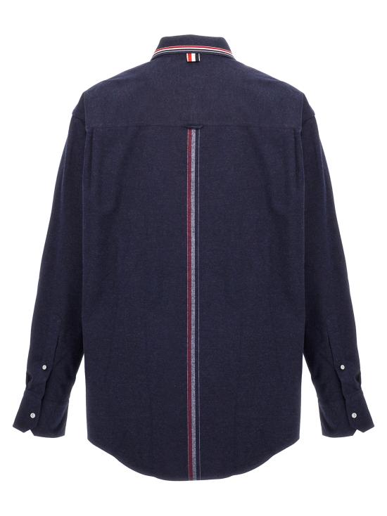  톰브라운 긴팔 셔츠 MWL407CF0351415 Blue - THOM BROWNE