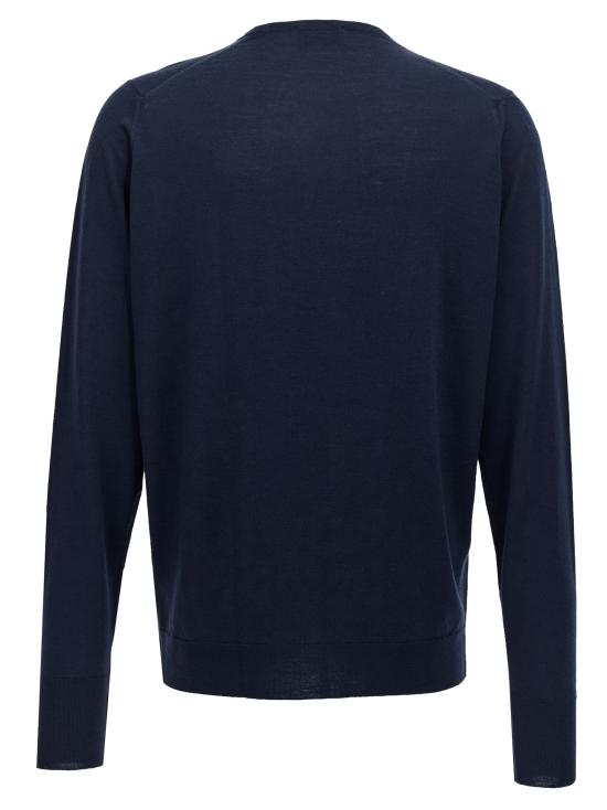 25FW 존스메들리 스웨터 MARCUSHEMINGWAYBLUE Blue - JOHN SMEDLEY