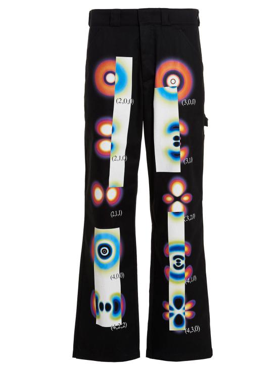  미스치프리퍼블릭 스트레이트 팬츠 33MSFP002S922690399 Black