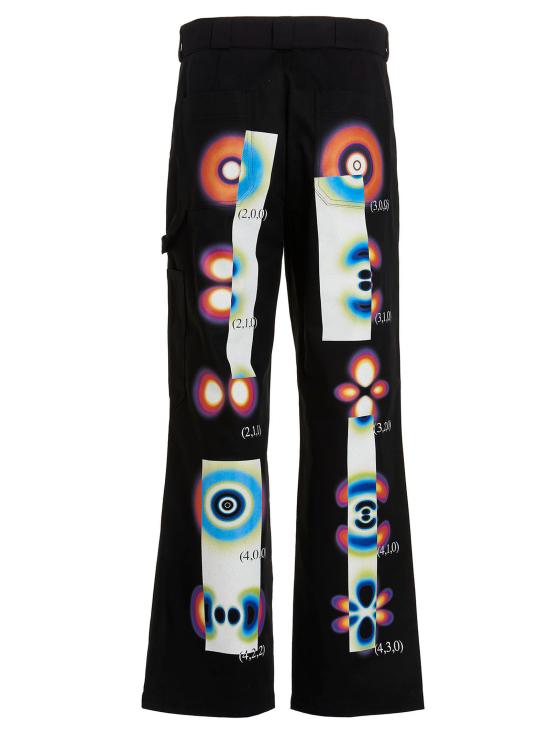  미스치프리퍼블릭 스트레이트 팬츠 33MSFP002S922690399 Black - MSFTSREP