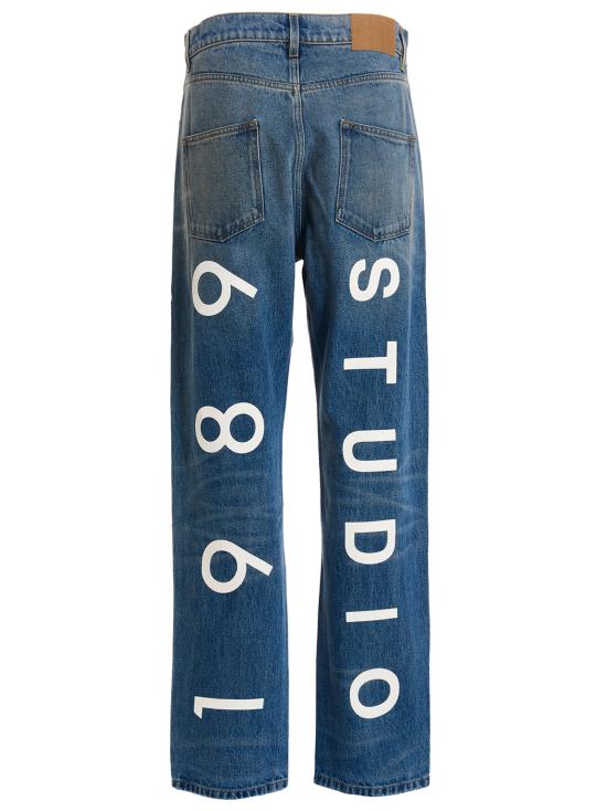 1989 스튜디오 데님 팬츠 702STUDIODENIMJEANSLIGHTINDIGO Blue - 1989 STUDIO